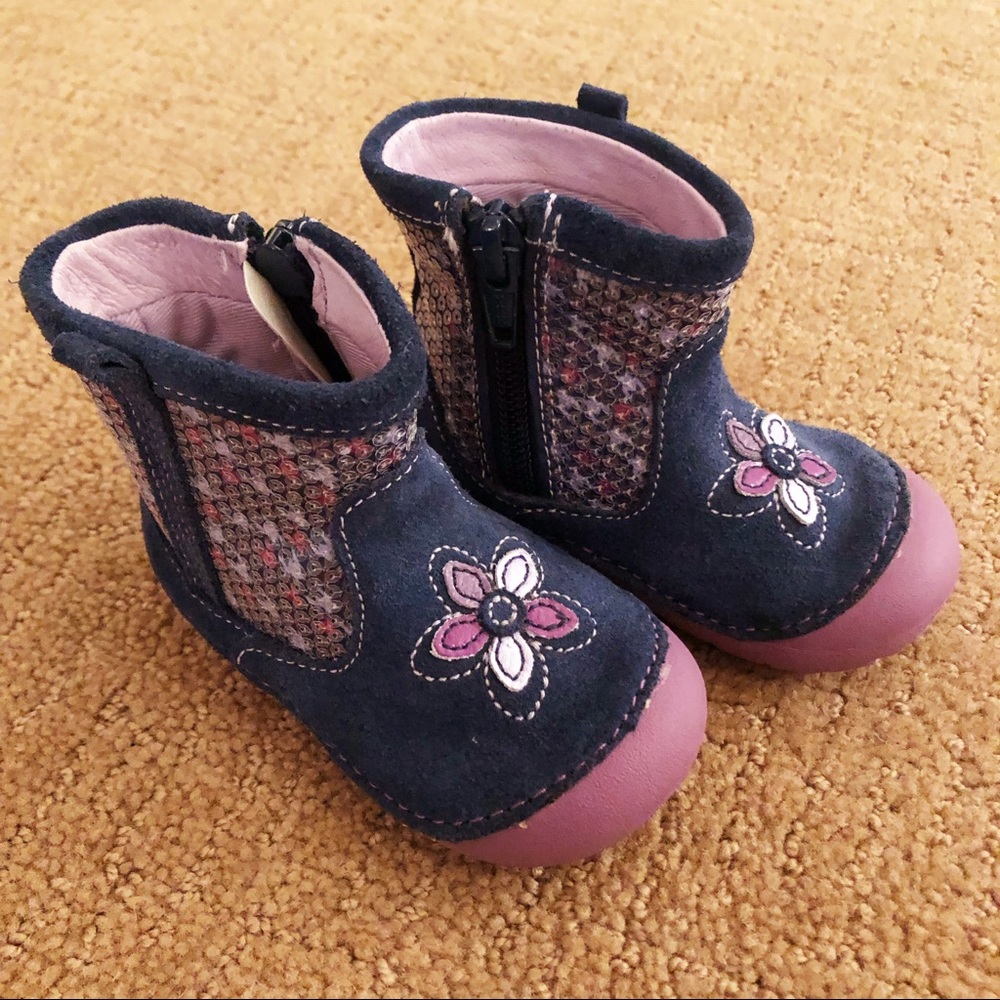Stride Rite Luminara girls baby/toddler boots